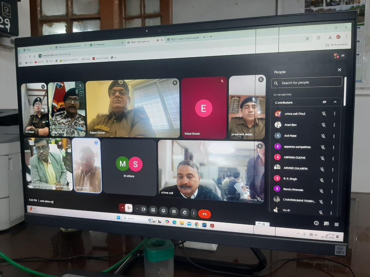 नागपुर मंडल में रेल सुरक्षा पर वर्चुअल जागरूकता बैठक